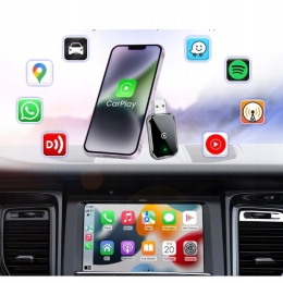 AIZEO SYY03 Adapter Bezprzewodowy CarPlay - Bluetooth i Wi-Fi do Systemów Multimedialnych