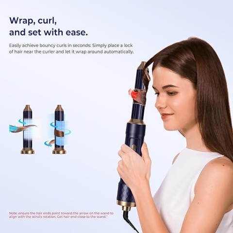 Airbrush 6w1 Magic Styler - Suszarko-Lokówka Do Stylizacji Włosów Z Jonizacją