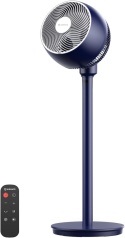 Airmate Wentylator Stojący 40" - Cichy 25 dB, 12 Prędkości, 12" Łopaty, Cyrkulacja 1600 m³/h, Oscylacja, Pilot i Timer 12 h