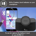 B-PRO 2B Zestaw Głośnomówiący Bluetooth Do Samochodu - Automatyczne Połączenie, Lampka LED