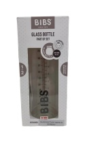 BIBS Szklana Butelka 225 ml - Bezpieczna, trwała butelka dla niemowląt