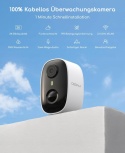 Bezprzewodowa kamera do monitoringu zewnętrznego COOAU C4 - 2K Wifi