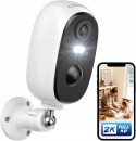 Bezprzewodowa kamera do monitoringu zewnętrznego COOAU C4 - 2K Wifi