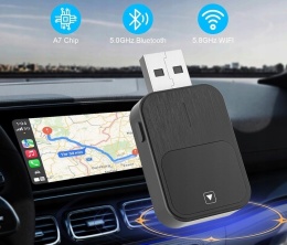 Bezprzewodowy adapter CarPlay & Android Auto POAT 2w1