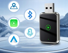 Carplay Android Auto 2w1 Bezprzewodowy Adapter Wifi 5ghz Usb