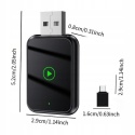 Carplay Android Auto 2w1 Bezprzewodowy Adapter Wifi 5ghz Usb