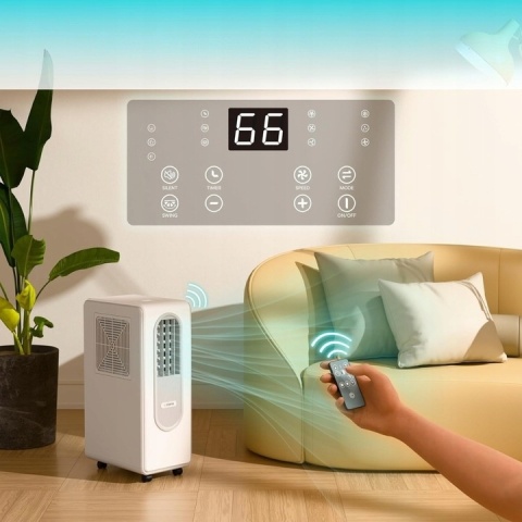 Ciarra Cbpac59-w R290 Mobilny Energooszczędny Klimatyzator 3 W 1 Biały