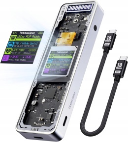 DOCKCASE DSWC1C - Obudowa M.2 NVMe z ochroną przed utratą danych i awarią zasilania