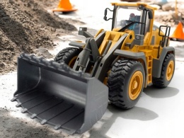 Duża Zdalnie Sterowana Ładowarka RC - Pojazd Budowlany 4x4