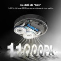 ECOVACS DEEBOT T30 OMNI - robot sprzątający z mopowaniem, 11 000 Pa, mycie gorącą wodą, mini stacja samoopróżniająca, TruEdge™ c