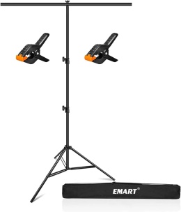 Emart Przenośny Stojak - Regulowany Zestaw Do Fotografii, Sesji I Wideokonferencji