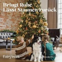 Fairytrees Sztuczna Choinka Nordmann Premium 180 Cm - Realistyczna, Ręcznie Wykonana Z Drewnianą Podstawką