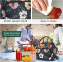 HOMESPON - izolowana torba śniadaniowa/lunch bag dla kobiet i mężczyzn, termiczna torba do pracy