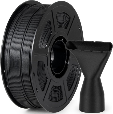 IEMAI ASA GF - Włókno szklane ASA 1,75 mm, 1 kg, matowa czerń - Wytrzymały filament inżynieryjny, odporny na UV, temperaturę i w