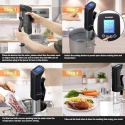 Inkbird ISV-100W - cyrkulator Sous Vide z Wi-Fi, precyzyjny termostat zanurzeniowy 25-99°C, timer do idealnego gotowania