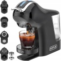 KOTLIE EM-308A Ekspres do Kawy 5 w 1 - Na Kapsułki Nespresso, Dolce Gusto, ESE, Lavazza, Regulacja Temperatury i Pojemności - Cz
