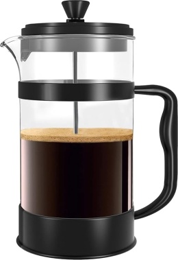 Kichly French Press 1000 ml - Zaparzacz Do Kawy I Herbaty Z Potrójnym Filtrem