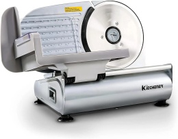 Kitchener Profesjonalna Krajalnica Do Wędlin, Mięsa I Serów 7,5″ - Stal Nierdzewna 150 W