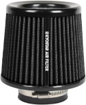 Kyostar - uniwersalny filtr stożkowy 3" (76 mm), czarny, wysokiej jakości, suchy filtr powietrza do dolotu