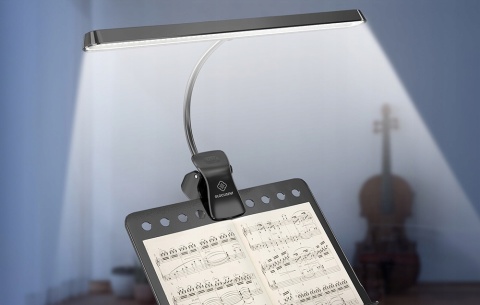 Lampka Bezprzewodowa Glocusent Music Stand Na Stojak Do Nut Usb-c 4000mah