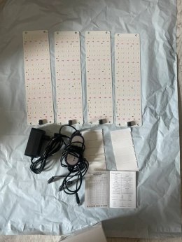 Lampa LED do roślin Full Spectrum 36W 4 szt.