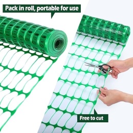 Ohuhu Plastikowa Siatka Ogrodowa 3,4 × 100 ft, Wielokrotnego Użytku