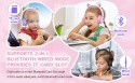 QearFun Dziecięce Słuchawki Bluetooth Z Kotkiem - LED, Mikrofon, Jack 3,5 mm