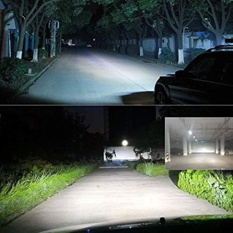 RIGIDON 8D - 20" (50 cm) potrójna listwa LED 420 W, 12V/24V, do aut terenowych, ciężarówek, traktorów, SUV, UTE, ATV, światło 60