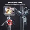 Ralcam Kamera Endoskopowa 6,2 mm - Obrotowa 360°, Ekran 4,3" HD, IP67, 2 m