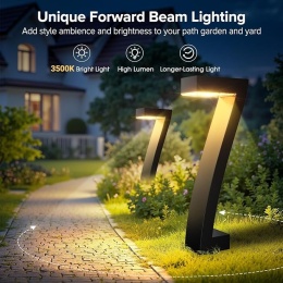 Solarne Lampy Ogrodowe LED 4 szt. - Ciepłe Światło, IP65, Do Ścieżek I Podjazdu