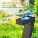 Solarne Lampy Ogrodowe LED 4 szt. - Ciepłe Światło, IP65, Do Ścieżek I Podjazdu