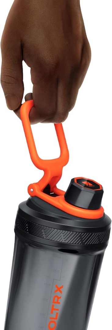 VOLTRX Gallium - Elektryczny Shaker USB-C 600 ml z Tritanu, Bez BPA, Akumulatorowy Mikserek do Odżywek i Koktajli Proteinowych