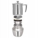 VeoHome Zaparzacz do Espresso Mokka 500 ml - Na 10 Filiżanek, z Podwójnym Filtrem