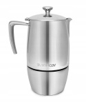 VeoHome Zaparzacz do Espresso Mokka 500 ml - Na 10 Filiżanek, z Podwójnym Filtrem