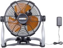 WORX Nitro WX095.9 Akumulatorowa Dmuchawa 20V - 2 Biegi, Głowica 360°, Zasilacz w Zestawie, Bez Akumulatora i Ładowarki