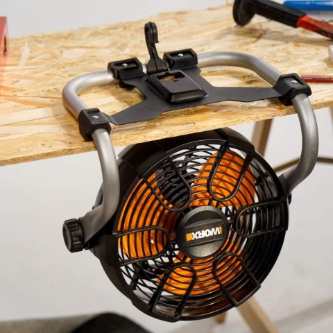 WORX Nitro WX095.9 Akumulatorowa Dmuchawa 20V - 2 Biegi, Głowica 360°, Zasilacz w Zestawie, Bez Akumulatora i Ładowarki