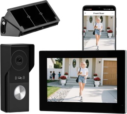 Wideodomofon Smart 2-żyłowy z Ekranem 7