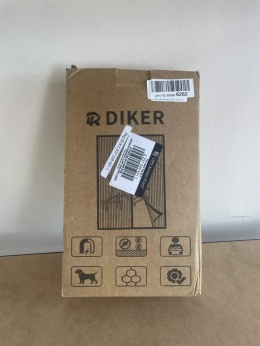 Diker Moskitiera magnetyczna na drzwi 100x240 cm czarna