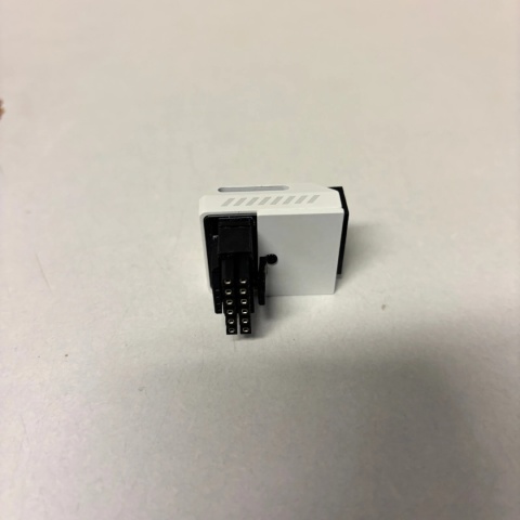 EZDIY-Fab adapter 12+4P 90° kątowy biały