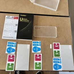 Etui Ivoler z ochroną ekranu do smartfona - zestaw